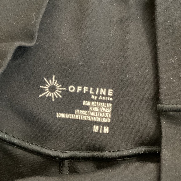 Black Flared Leggings - Picture 3 of 3